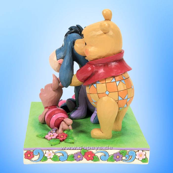 Disney Traditions Figur - Winnie Puuh, Ferkel & I-Aah (Here Together, Friends Forever) von Jim Shore 6013079