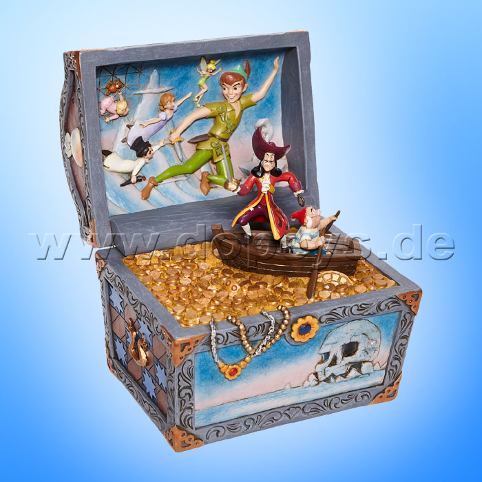 Disney Traditions - Treasure Strewn Tableau (Peter Pan Treasure Chest Scene) figurine by Jim Shore 6008063