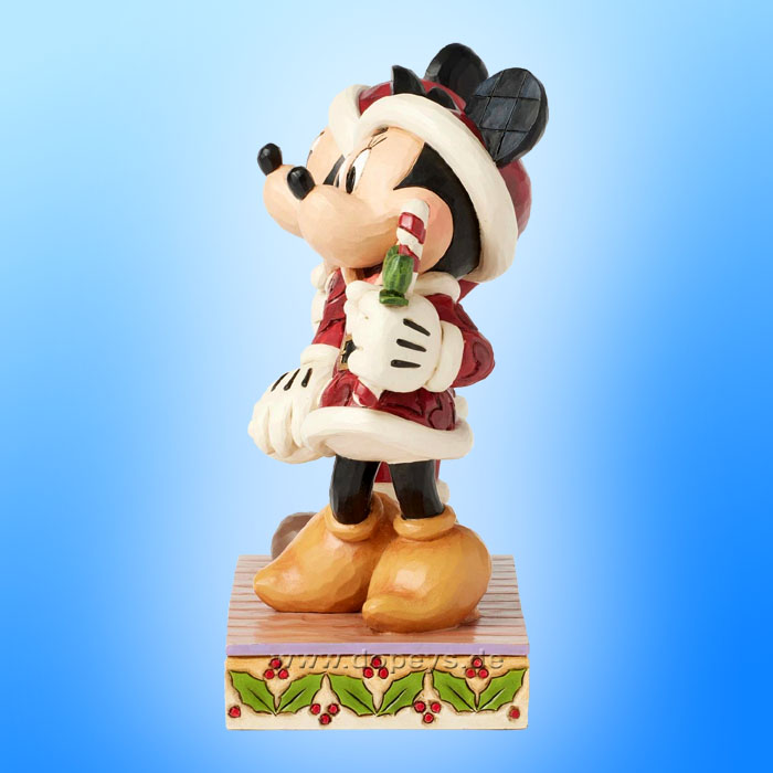 Disney Traditions Figur - Mickey & Minnie mit Zuckerstangen (Candy Cane Christmas) von Jim Shore 6016882