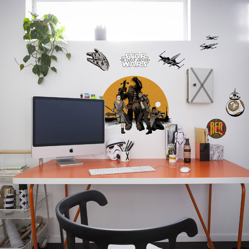 Star Wars Wandsticker / Wandaufkleber "Resistance"