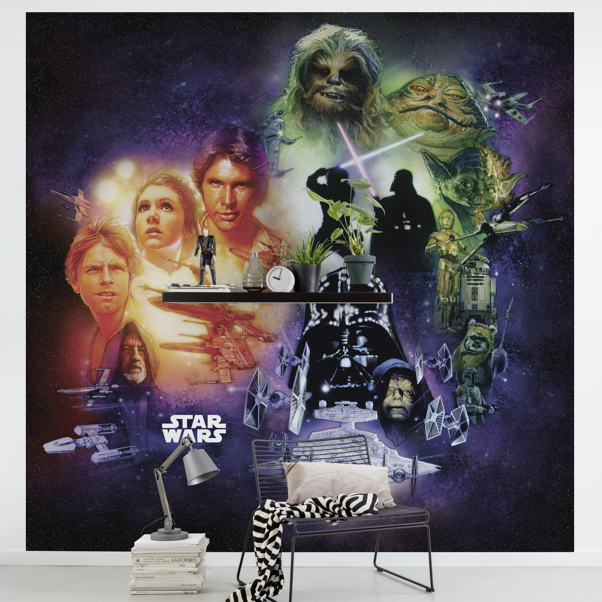 Star Wars Vlies Fototapete "Star Wars Classic Poster Collage"