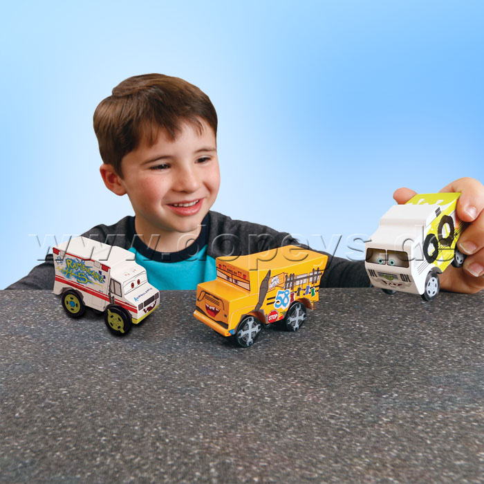 Disney Pixar Cars 3 Set - Thunder Hollow (Dr. Damage, Miss Fritter & Arvy) 17216