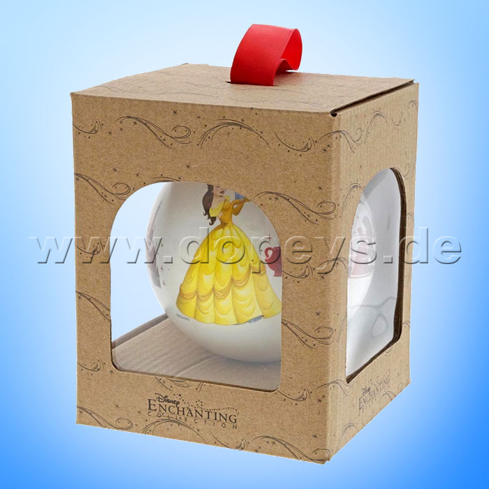 Disney Enchanting Collection - Die Schöne und das Biest Weihnachtskugel / Glaskugel "Be Our Guest" A29683