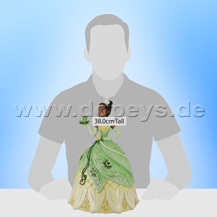 Disney Traditions - Tiana Deluxe (Just One Kiss) figurine by Jim Shore 6011921