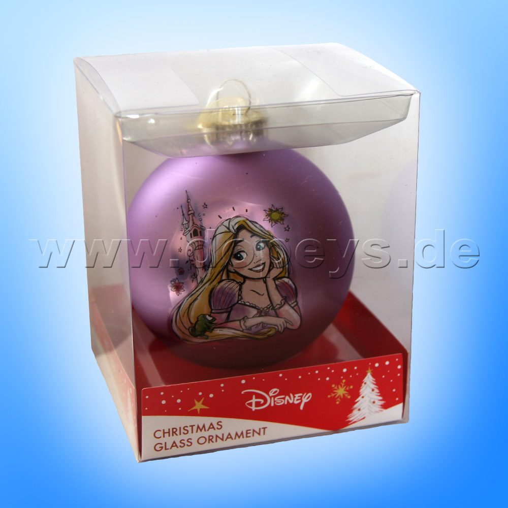 Kurt S. Adler - Princess "Rapunzel" Christmas Bauble purple DN01005-B