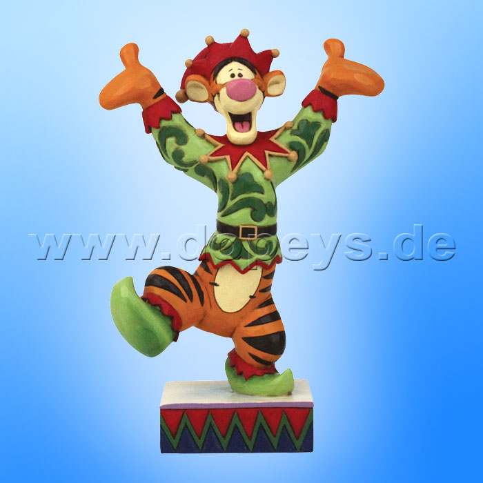 Disney Traditions - Ecstatic Elf (Tigger as Christmas Elf) figurine by Jim Shore 6008983