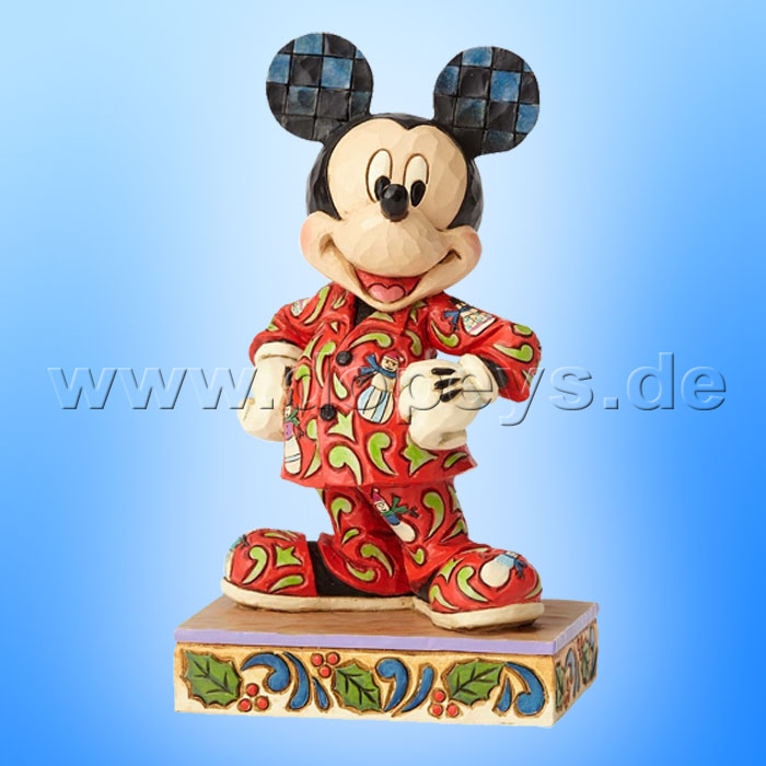 Disney Traditions / Jim Shore figurine from Enesco "Magical Morning (Mickey in Christmas Pajamas)" 4057935