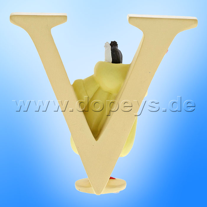 Enchanting Disney Collection - Letter "V" - Cruella De Vil figurine by Enesco A29567