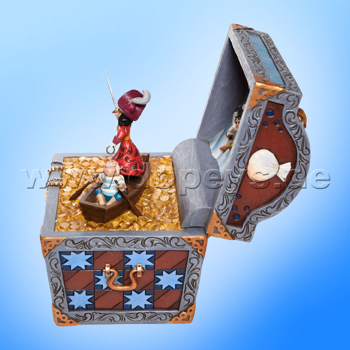 Disney Traditions - Treasure Strewn Tableau (Peter Pan Treasure Chest Scene) figurine by Jim Shore 6008063
