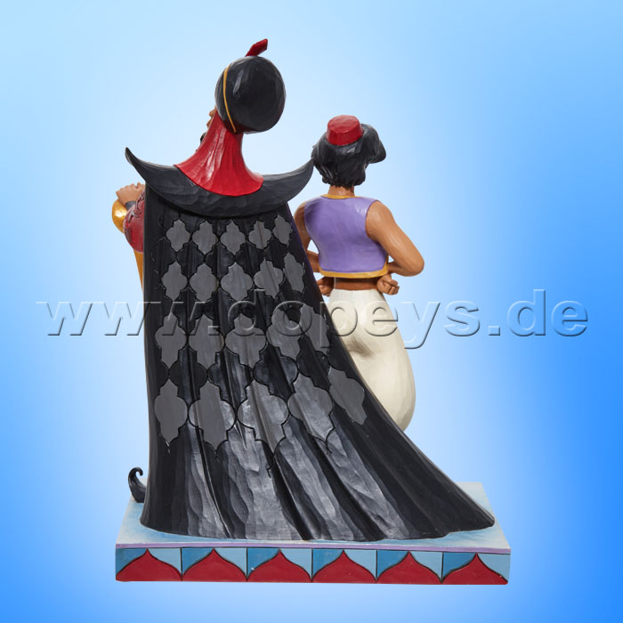 Disney Traditions Figur - Aladdin & Dschafar, Gut gegen Böse (Clever and Cruel) von Jim Shore 6011927