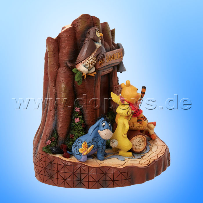 Disney Traditions - Hundred-Acre Pals (Winnie The Pooh Carved by Heart) figurine by Jim Shore 6010879