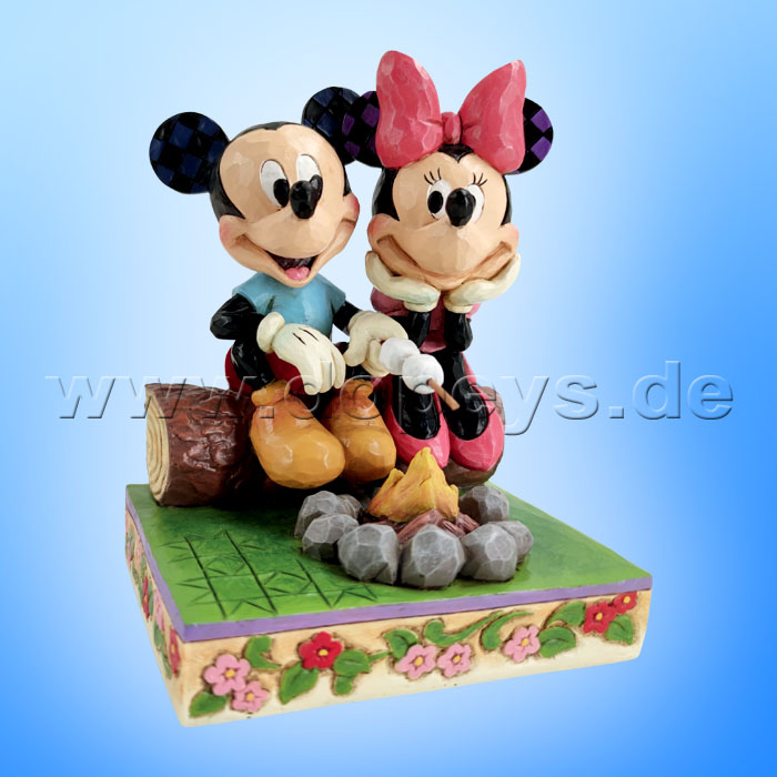 Disney Traditions Figur - Mickey & Minnie am Lagerfeuer (Sweetheart Campfire) von Jim Shore 6011938