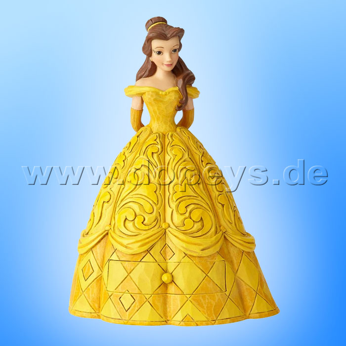 Disney Traditions / Jim Shore Figur von Enesco "Belle’s Secret Charm (Belle mit Schmuckkasten)" A29503