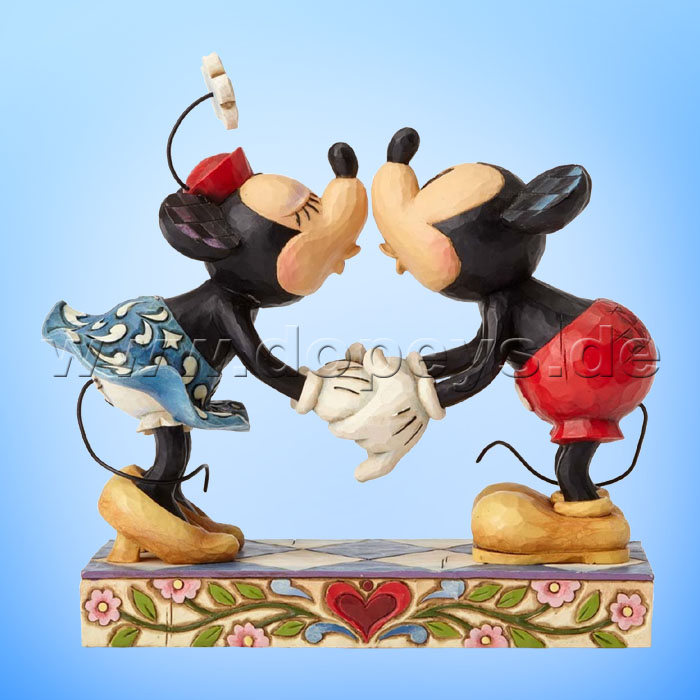 Disney Traditions - Smooch For My Sweetie (Mickey & Minnie Kissing) figurine by Jim Shore 4013989