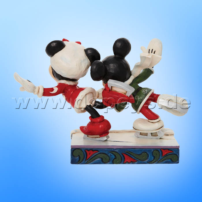 Disney Traditions - Skating Sweethearts (Mickey & Minnie beim Schlittschuhlaufen) von Jim Shore 6010871
