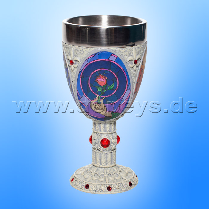 Disney Showcase Collection - "Die Schöne und das Biest" Kelch / dekorativer Schmuck-Pokal von Enesco 6007188