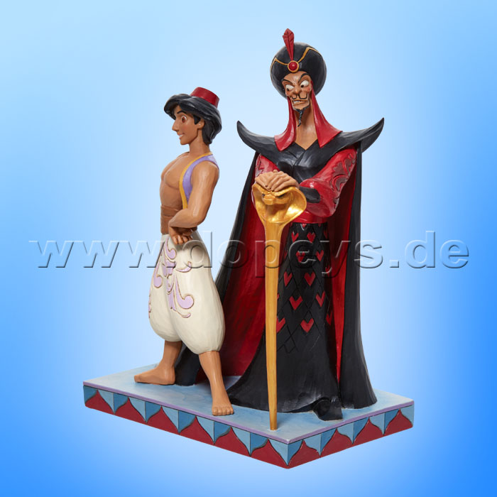Disney Traditions Figur - Aladdin & Dschafar, Gut gegen Böse (Clever and Cruel) von Jim Shore 6011927