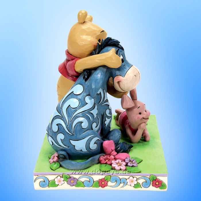 Disney Traditions Figur - Winnie Puuh, Ferkel & I-Aah (Here Together, Friends Forever) von Jim Shore 6013079