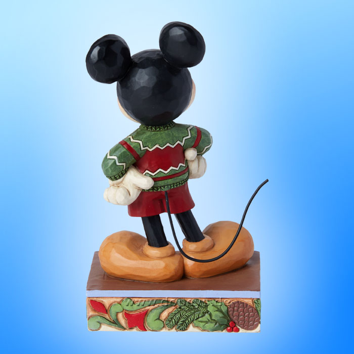 Disney Traditions - Mickey Mouse Christmas Sweater (All Decked Out) figurine by Jim Shore 6015002