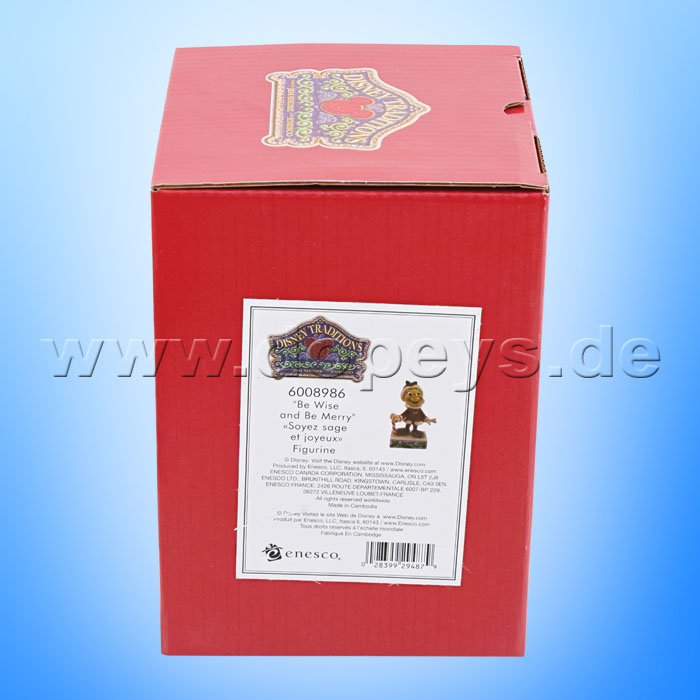 Disney Traditions - Be Wise and Be Merry (Jiminy Grille als Weihnachtsmann) von Jim Shore 6008986