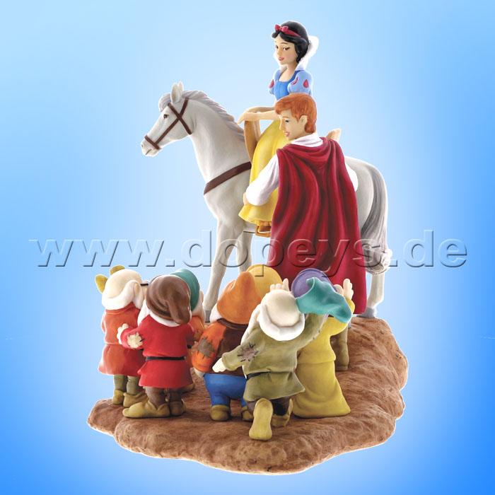 Enchanting Disney Collection - Schneewittchen mit Prinz und den 7 Zwergen (Joyful Farewell) Figur A2873