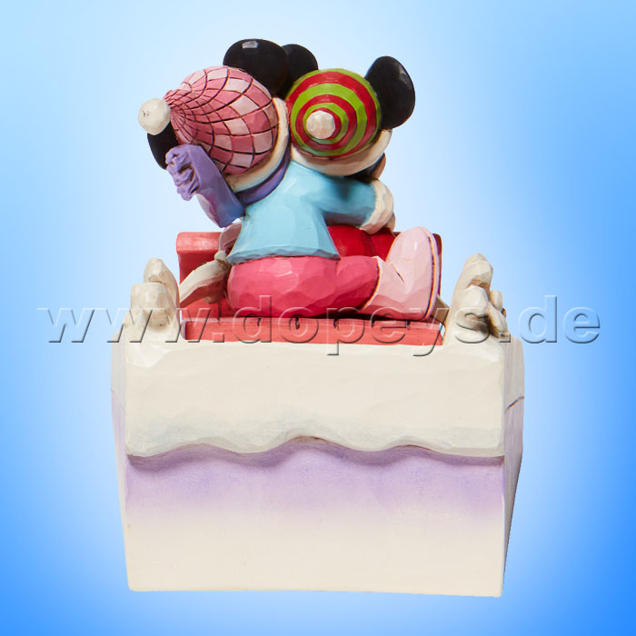 Disney Traditions - Sledding Sweethearts (Mickey & Minnie rodeln) von Jim Shore 6008972