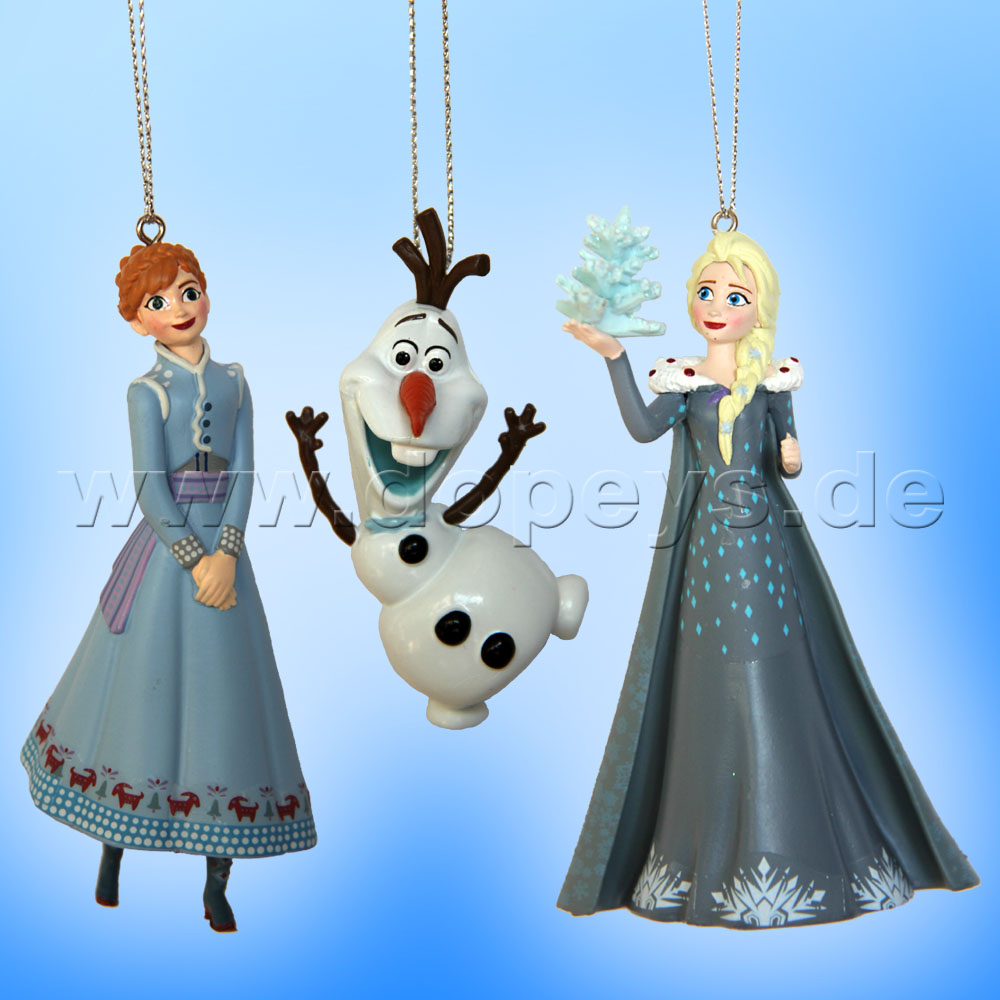 Kurt S. Adler - Frozen "Elsa - Olaf's Frozen Adventure" Hanging Ornament DN03002-E