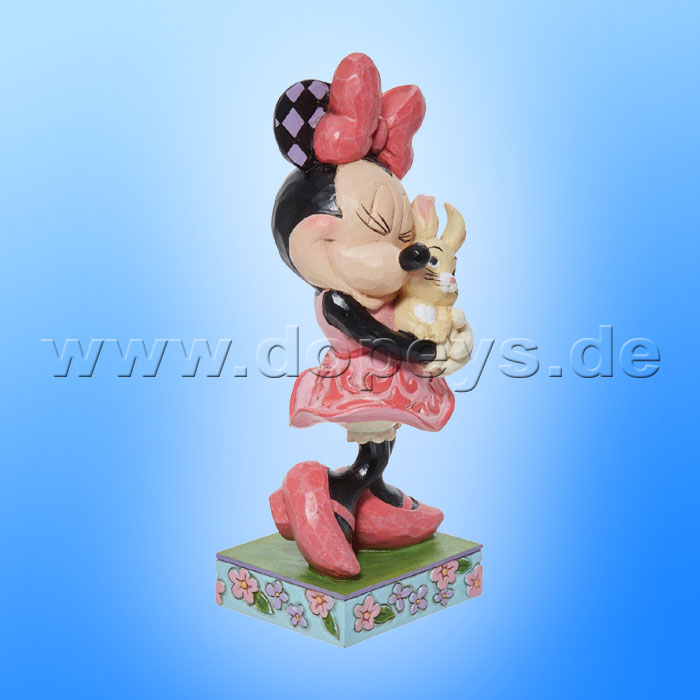 Disney Traditions Figur - Minnie Maus mit Häschen (Sweet Spring Snuggle) von Jim Shore 6011918