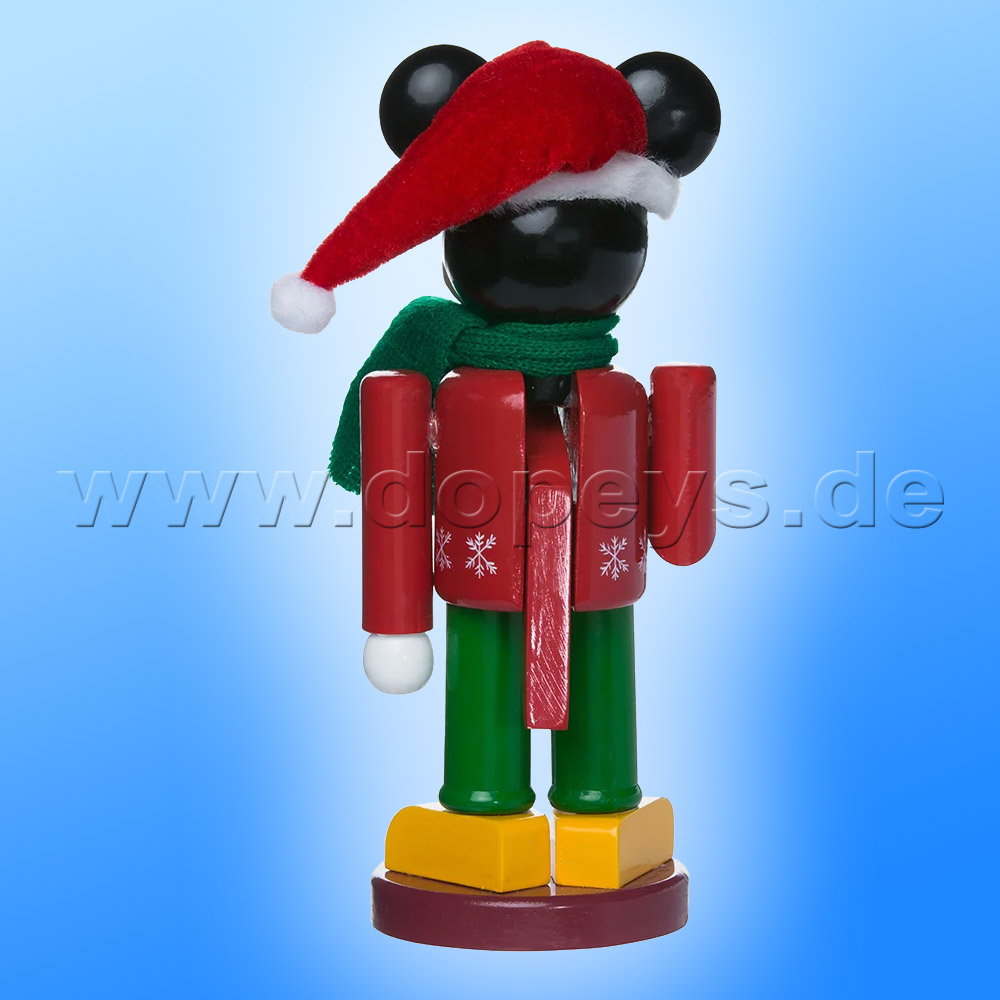 Kurt S. Adler - Disney Nussknacker "Mickey Maus" mit Weihnachtsgeschenk DN6171L