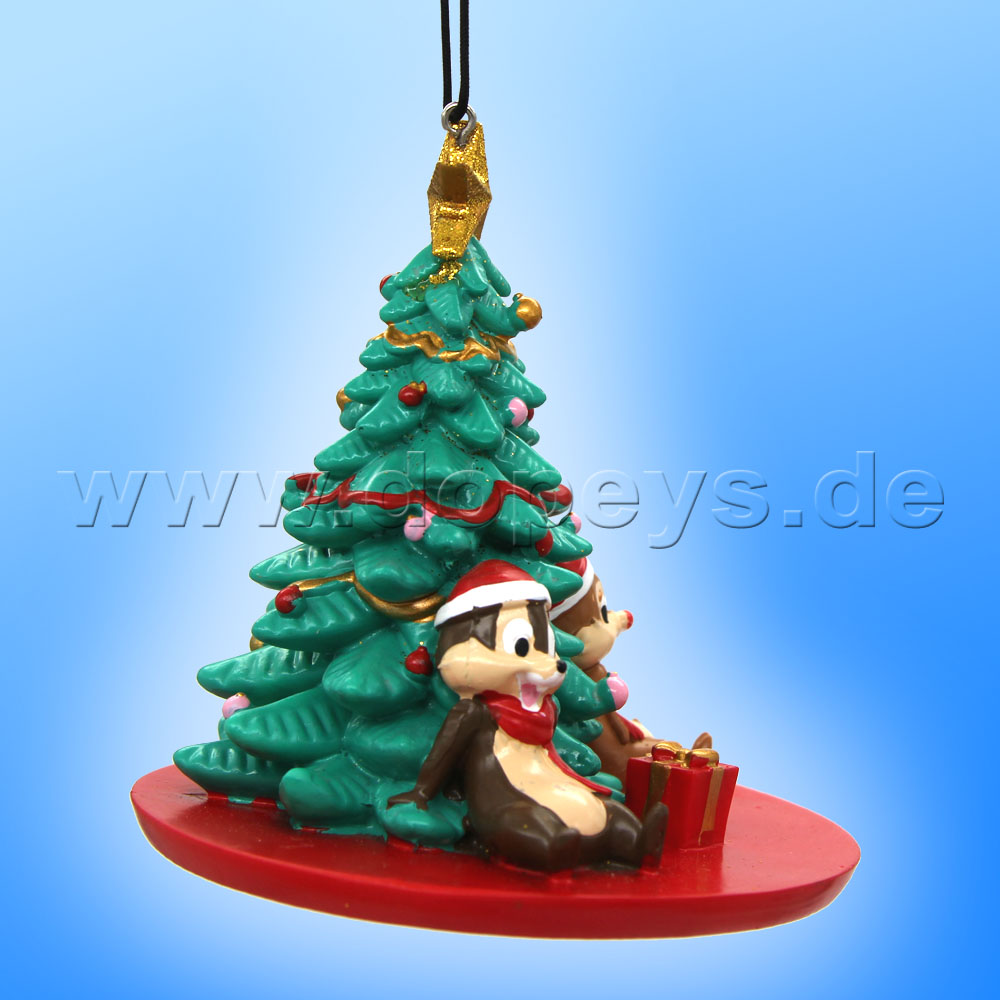 Kurt S. Adler - Disney "A Christmas Surprise" Chip & Chap - Weihnachtsbaumanhänger / Ornament DN37060