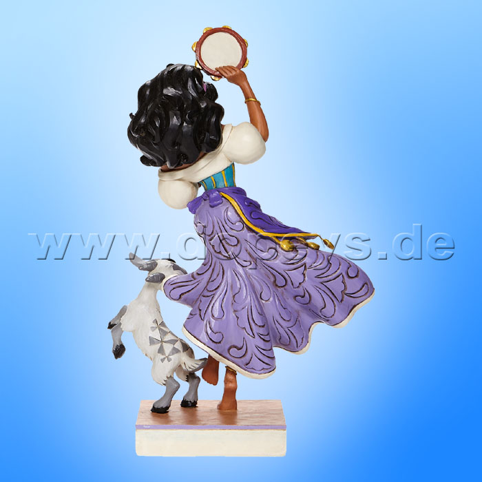 Disney Traditions - Twirling Tambourine Player (Esmeralda & Djali) figurine by Jim Shore 6008071