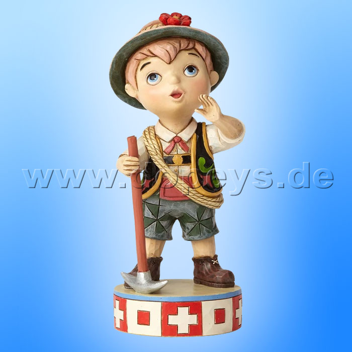 Disney Traditions / Jim Shore Figur von Enesco "Welcome to Switzweland (Small World Schweiz)" 4057959.