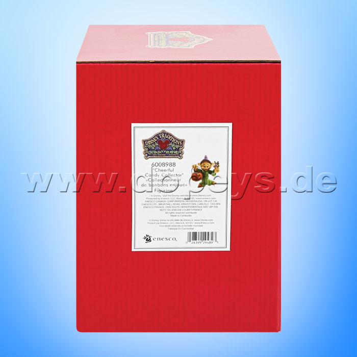 Disney Traditions - Cheerful Candy Collector (Halloween Seppl mit Kürbislaterne) von Jim Shore 6008988
