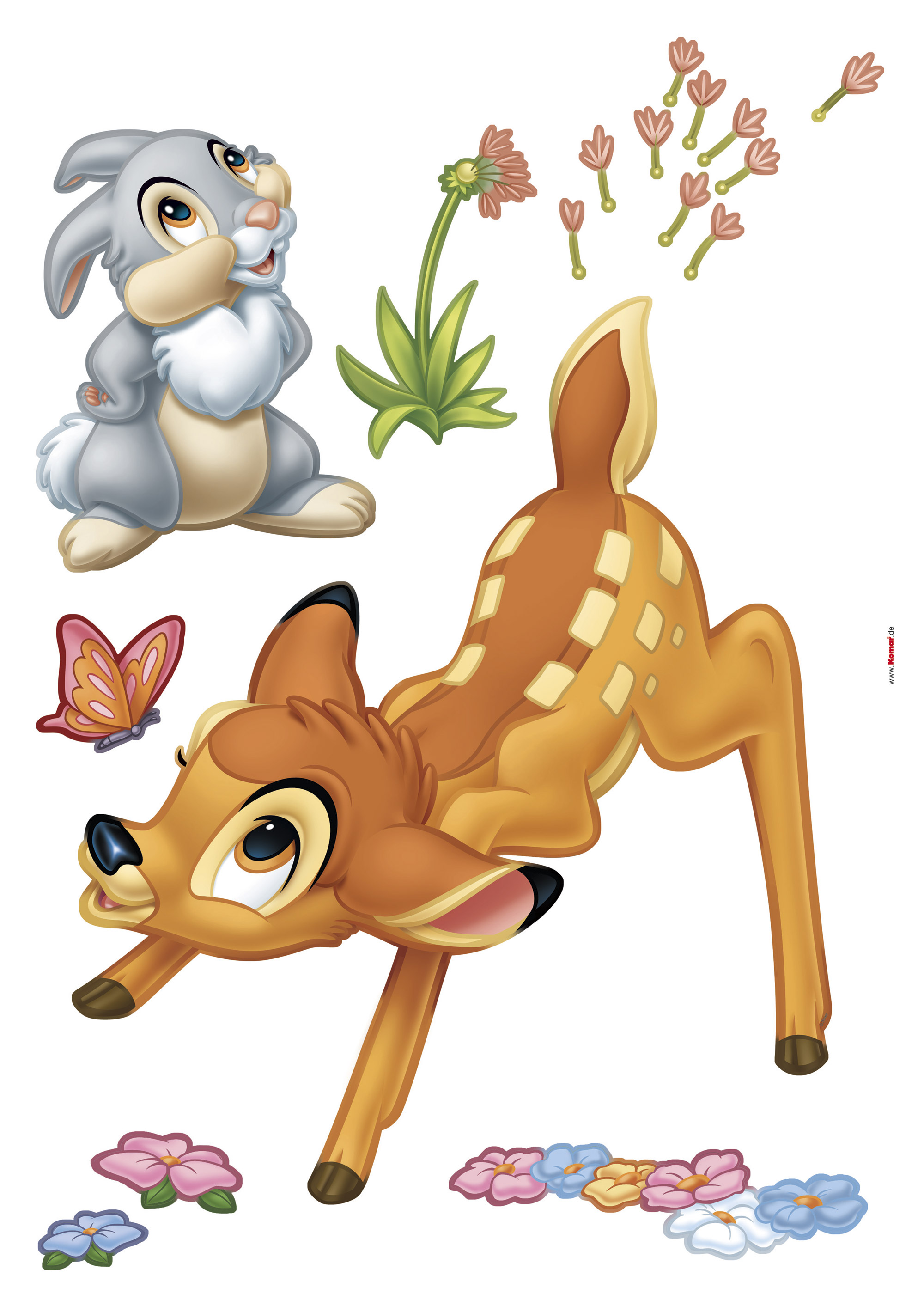 Disney Wandsticker / Wandaufkleber "Bambi"