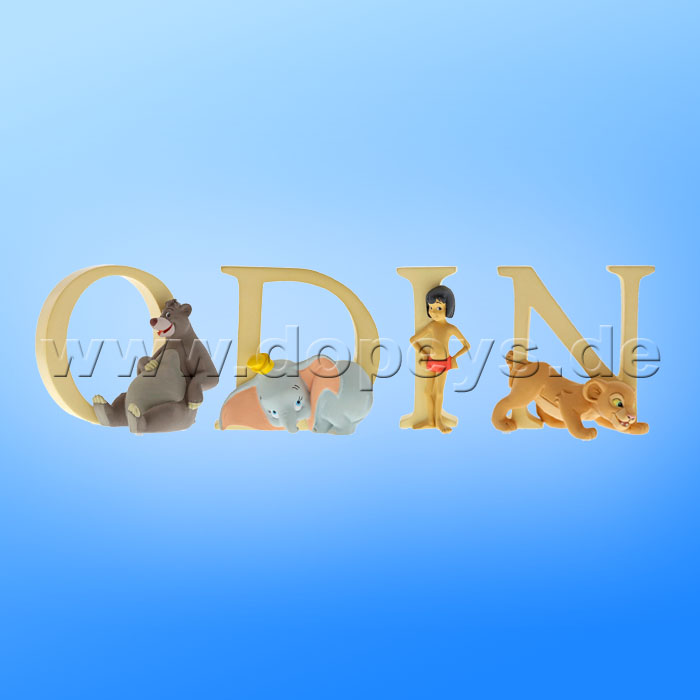 Enchanting Disney Collection - Letter "O" - Baloo figurine by Enesco A29560