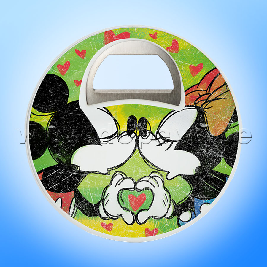 Disney Flaschenöffner Mickey & Minnie "Grün" PWM77/04XL