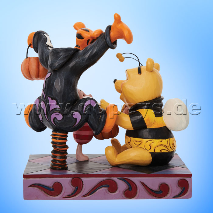 Disney Traditions Figur - Winnie Puuh & Freunde im Halloween Kostüm (A Spook-tacular Halloween) von Jim Shore 6010864