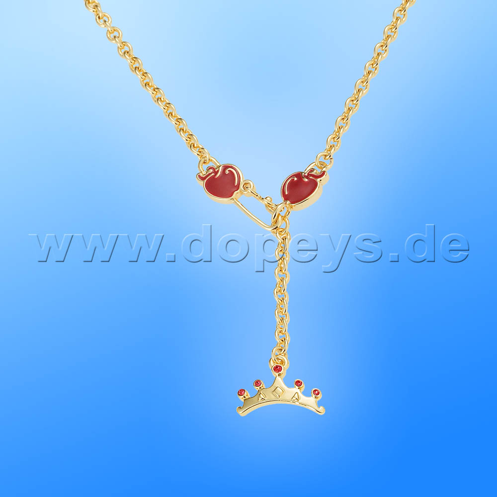 Disney Necklace - Key (Snow White) in Gold from Couture Kingdom 12100181