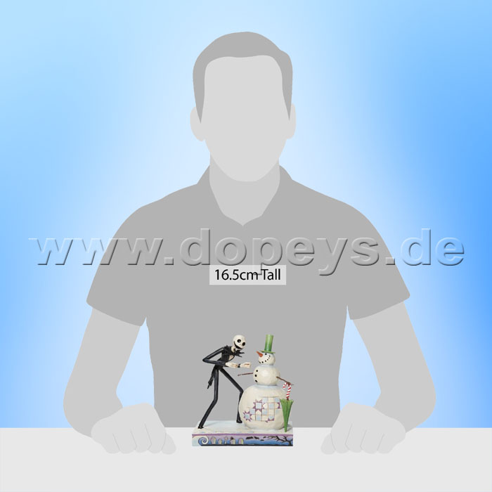 Disney Traditions - Jack Skellington with Snowman (A Snowy Discovery) figurine by Jim Shore 6013056