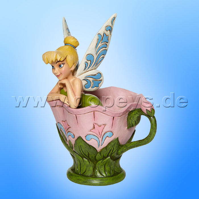 Disney Traditions - A Spot of Tink (Tinker Bell Sitting in Flower Cup) figurine by Jim Shore 6008076