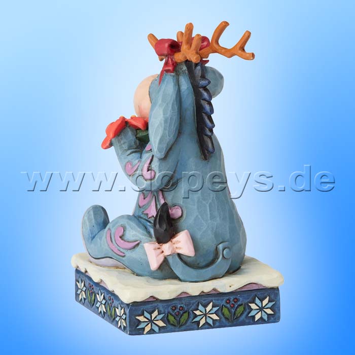 Winter Wonders (I-Aah als Weihnachts-Elch) Figur von Disney Traditions / Jim Shore - Enesco 6002844