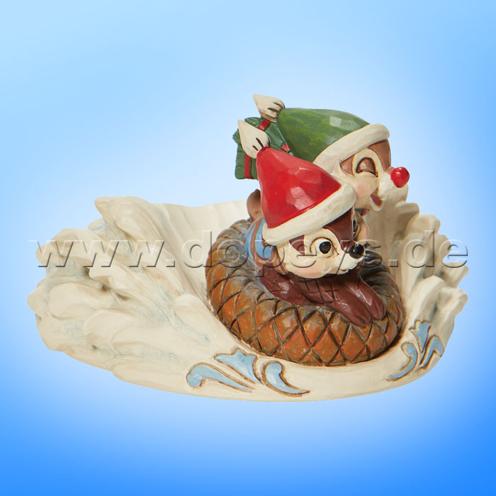 Disney Traditions - Fun in the Snow (Chip & Dale Sledding) figurine by Jim Shore 6008975