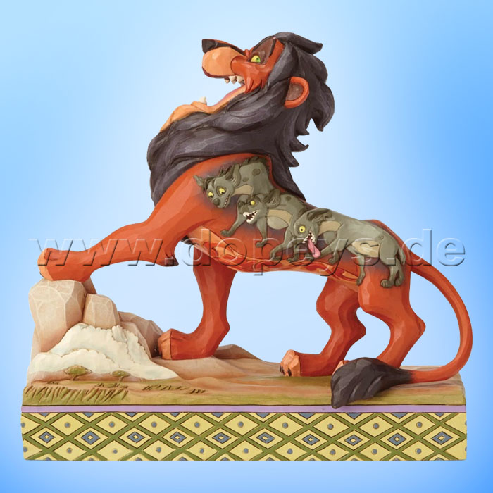 Preening Predator (Bösewicht Scar) Figur von Disney Traditions / Jim Shore - Enesco 6001268