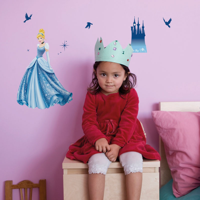 Disney Wandsticker / Wandaufkleber Cinderella "Princess Dream"