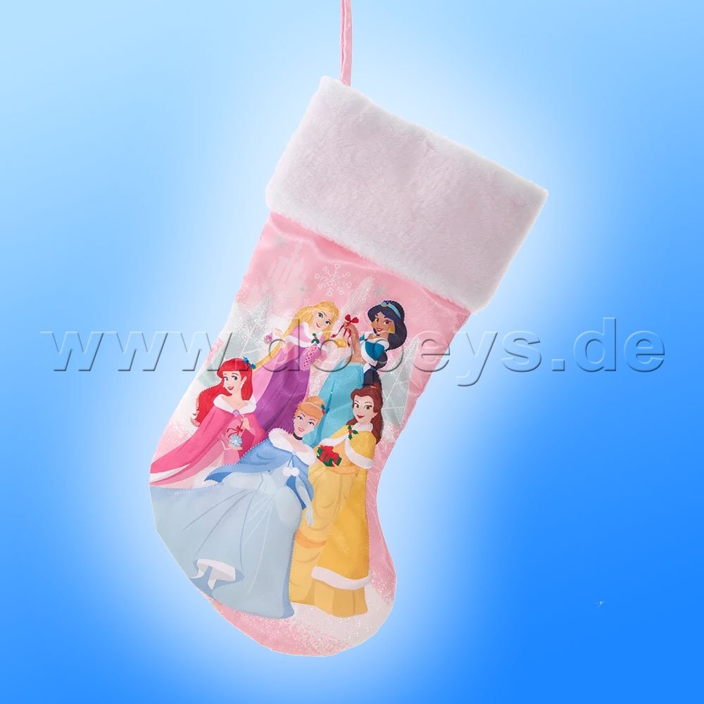 Kurt S. Adler - Disney Weihnachtsstrumpf "Winter-Prinzessinnen" pink DN7203