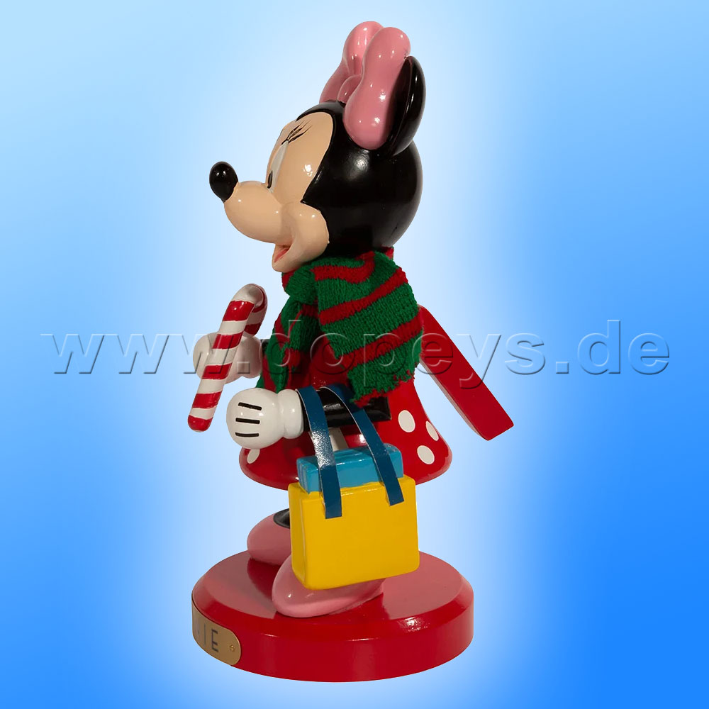 Kurt S. Adler - Disney Nussknacker "Minnie Maus" mit Zuckerstange DN6212L