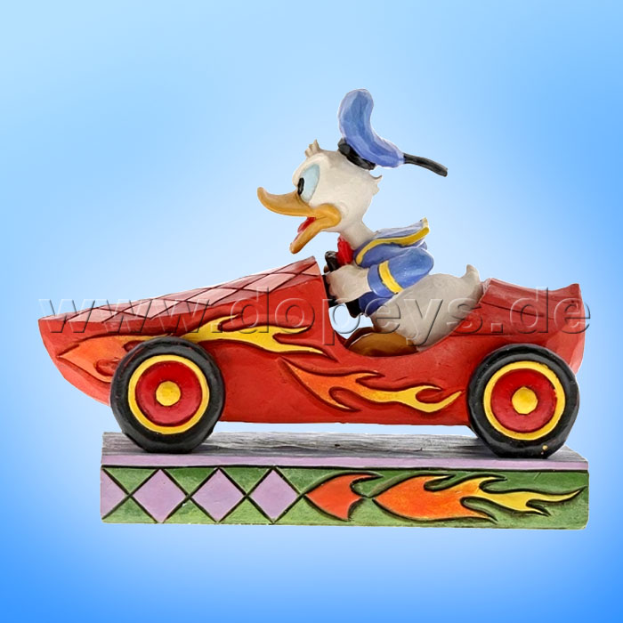 Disney Traditions / Jim Shore figurine from Enesco "Road Rage (Soap Box Derby Donald)" 6000975