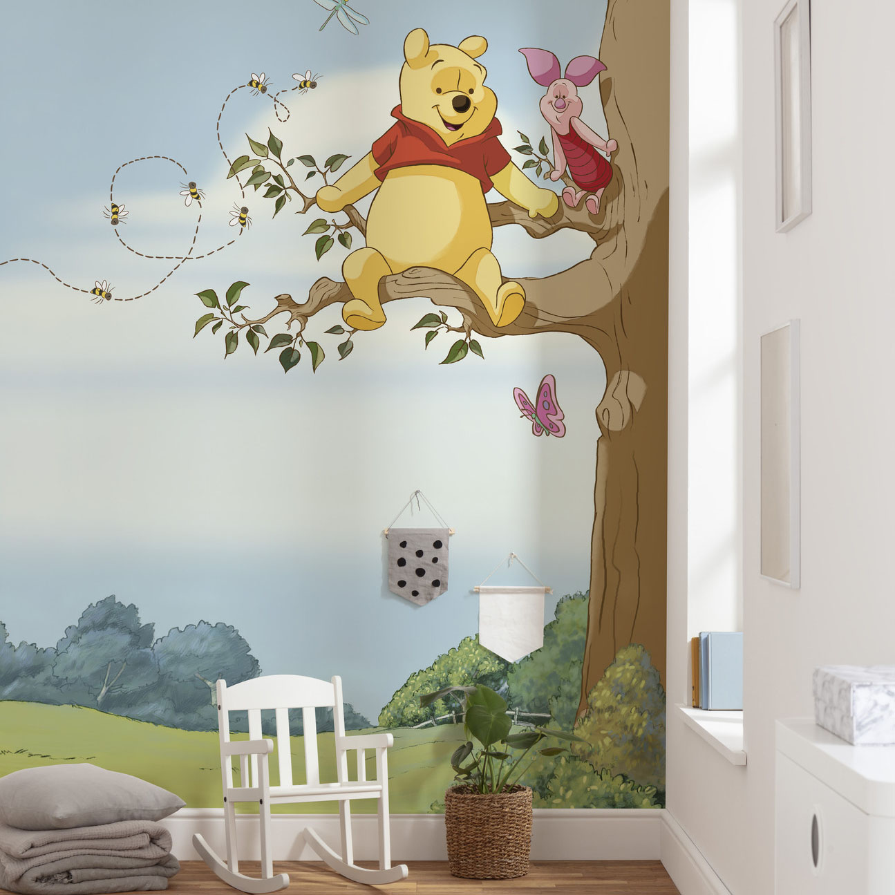 Disney Winnie Puuh Fototapete "Winnie Pooh Tree"