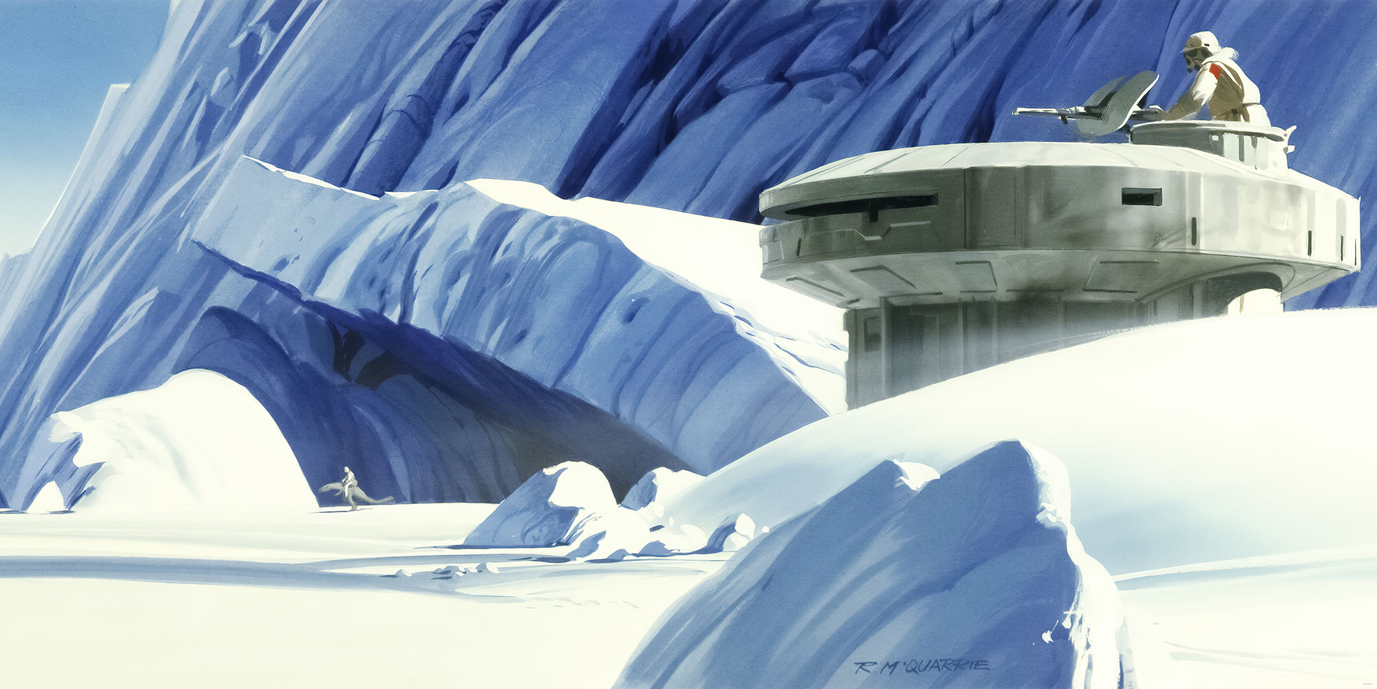 Star Wars Vlies Fototapete "Star Wars Classic RMQ Hoth Echo Base"