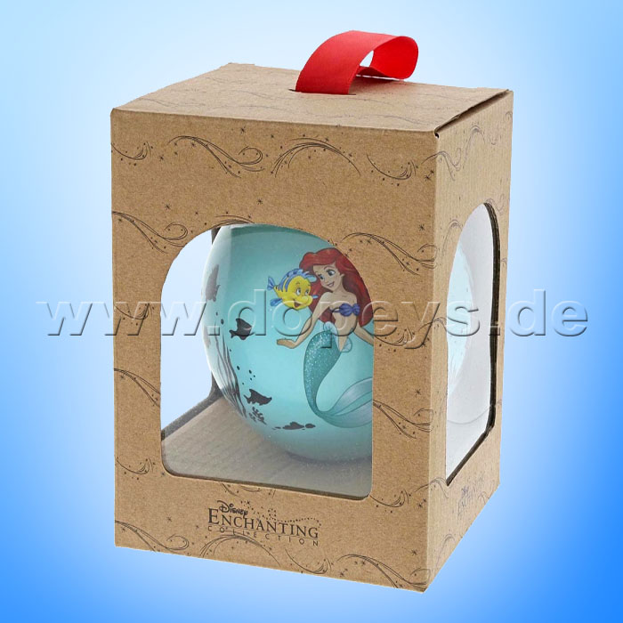 Disney Enchanting Collection - Arielle, die Meerjungfrau Weihnachtskugel / Glaskugel "Life is Bubbles" A29681